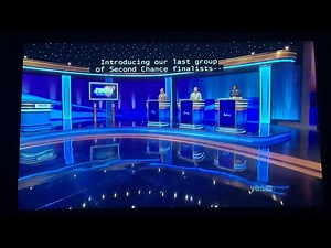 Jeopardy, intro & Daily Double - Second Chance Day 34 (Finals #1) (1/12/24)