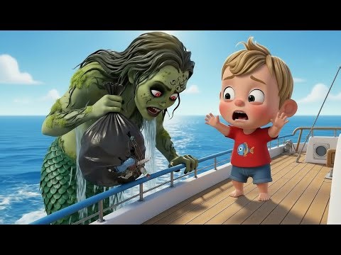 Monster in the Sea Kids Song 🐙🌊 | Don’t Throw Trash! | MimoPlay Kids Songs & Rhymes