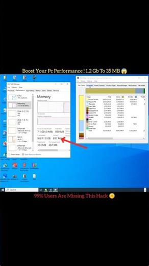 🧠⚡ Boost Your PC Speed INSTANTLY Using RAMMap!#computer #pcboost