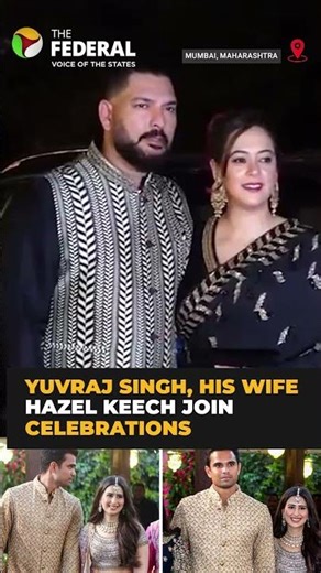 Yuvraj Singh attends Arjun-Saaniya Mehendi ceremony