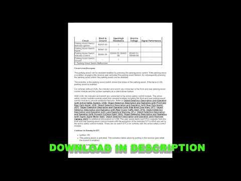 CADILLAC XTS 2012-2017 workshop manual PDF English | Full factory repair and maintenance guide