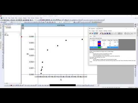 OriginPro Оцифровка графика часть 1