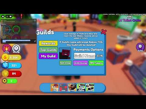 How to make and join guilds in Multiverse Tower Defense