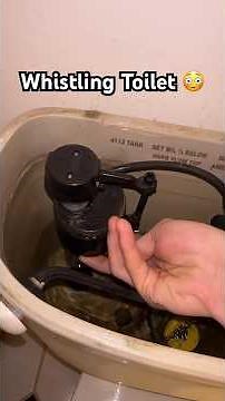 How To Fix! #plumbing #whistling #toilet #bathroom #fyp #john #fixit #hardware #diy #home #shorts