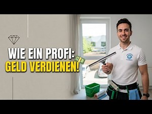Fensterreinigung: Wie Du noch heute wie ein Profi Geld verdienst! Schritt-für-Schritt-Anleitung