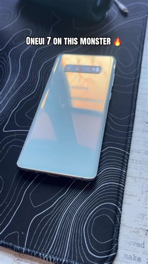 Exploring One UI 7 on the Samsung S10
