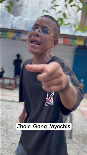 Jhola gang Myachiss extended version😂 rapper from budhabare ‪@LilJholaOfficial‬ #jhola #hiphop
