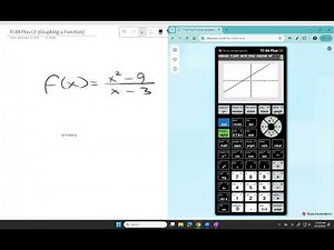 TI 84 Plus CE Graphing a Function