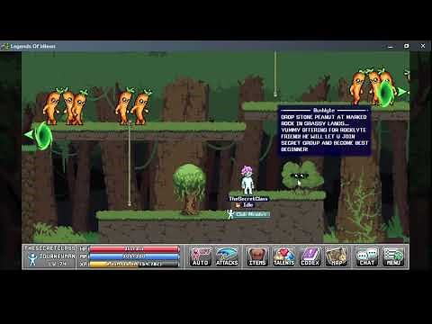 IdleOn - How to start Journeyman Quest part 1, finding Bushlyte