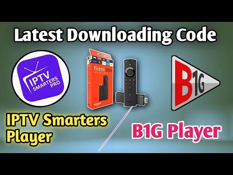 New Downloader Codes for Smarters Player & B1G Player 🔥 Firestick & Android TV