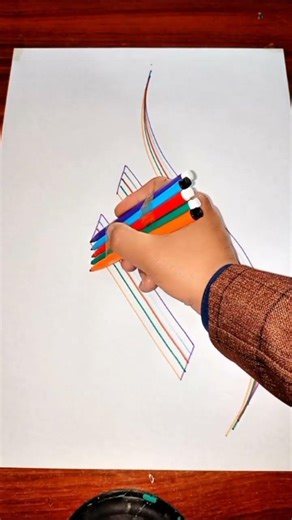 Slow Motion Allah Calligraphy with 5 Markers ✍️✨ | Powerful Arabic Art