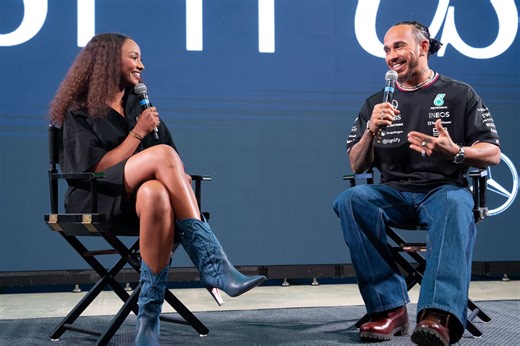 Naomi Schiff explains why Lewis Hamilton became her 'identifiable role model'