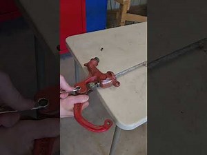 Fixing a clayton mark outdoor water hydrant.