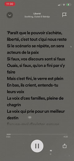Soolking Liberté Paroles: La Liberté Soolking Lyrics