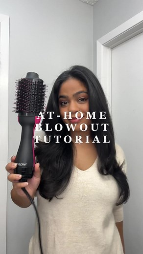 The hair tutorial you need to get the perfect salon blowout at home 🤍 I’m using my favorite tool- Revlon’s One-Step Dryer to achieve this look! These are the techniques I use to get my hair from curly to straight and I hope this helps! #revlononestepvolumiser #hairtutorial #salonblowoutathome #blowoutroutine #curlytostraight #hairtok