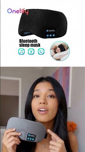 Sleep Better. Dream Deeper - Wireless Bluetooth Sleep Headphones Eye Mask