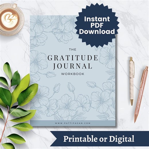 Buy Printable Gratitude Journal, Daily Self-reflection Prompts Notebook, Self-care Planner (PDF Instant Download) Online in India - Etsy