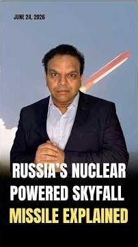 Russia’s Nuclear-Powered Missile #iran #iranwar #trump #russia #missile #nato #skyfall #nuclearwar
