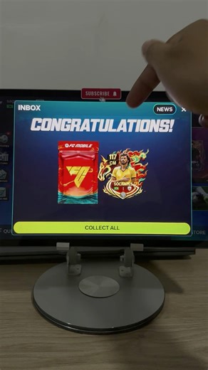 OPEN YOUR INBOX AND SEE THE SURPRISE!!😱😱😱😱#fcmobile #fcmobile25 #fcmobileshorts #fcmobilevideos