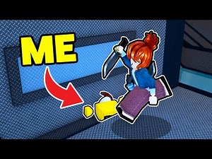 Trolling Different Murderers in MM2 with NEW FAKE DEAD BODY EMOTE… (roblox movie)