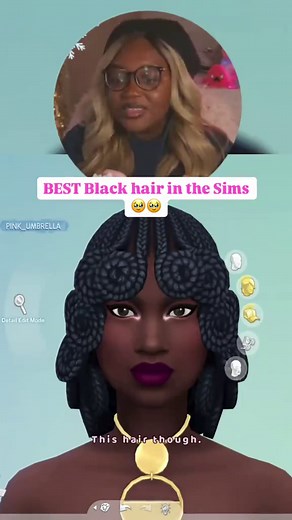THE BEST Black hair in the Sims yet! These are some of the hairstyles available in the upcoming Royalty and Legacy expansion pack coming out on February 12, 2026. The Sims collaborated with the Pan African Gaming Group (PAGG) and Black creators for the cultural elements of this expansion pack. Early access provided by the Sims. I was not compensated. #SimsPartner ➡️ Use code PINK for 5% off ➡️ Full first look video on YouTube @ pink_umbrella #sims #sims4 #thesims4 #simstok #thesims