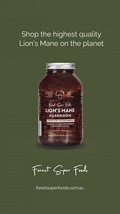 If you haven’t discovered the incredible benefits of Lion’s Mane - listen up. This potent mushroom contains powerful compounds that can supercharge productivity and reduce brain fog, whilst providing a natural energy boost. And the research is only just getting started. The reason our Lion’s Mane gets the best results? ✔️ 100% Australian grown, dried packed ✔️ The whole mushroom with all active compounds (we DON’T do extracts) ✔️ Freeze dried to lock in nutrients ✔️ Grown organically ✔️ Includes