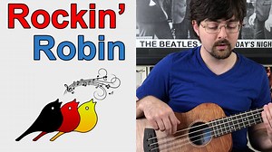 A couple weeks ago we released "Rockin' Robin", which featured our new instructor, Katie! If you missed the ukulele lesson for this song, you can check it out here: https://rockclass101.com/rockin-robin/. This week we're releasing the U-Bass lesson, in which you'll learn a melodic bass line that highlights the chord changes. This lesson is perfect for the intermediate player, as your focus will be on grooving in the pocket. This lesson includes the full band backing track in three different spee