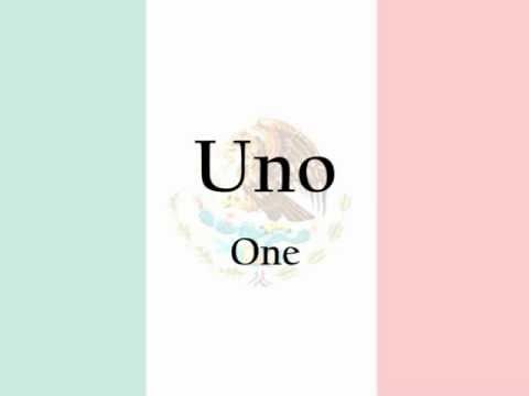 Numbers 1-20 in Spanish