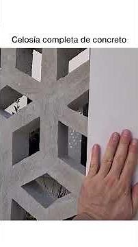 Celosía completa de concreto #CasaOlimpo #ArquitecturaModerna #CasaLlenaDeLuz #DiseñoArquitectónico