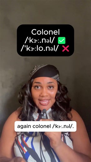 Don’t Say COLONEL Wrong! (Pronunciation Mistake Most People Make)