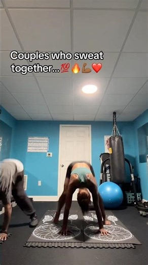 🔥Couples Workout Shaun T’s T25 Cardio Abs #youtubeshorts #motivation #workout #soulappealwellness