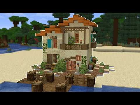 Minecraft | How to Build a Beach House