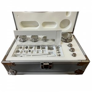 [Hot Item] Stainless Steel Calibration Weight Set E2 1mg-500g E2 Calibration Weights F1 Class Weight Box Standard Weights Price