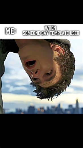 NO TEMPLATE USER 😂