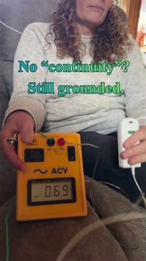 Earthing Headband vs Continuity Tester