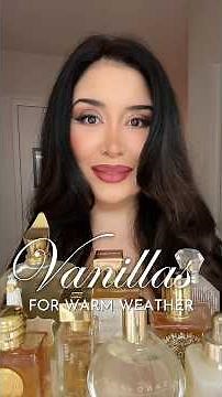 Warm Weather Vanillas 🍦☀️🍨 The best vanilla perfumes for summer! #perfume #vanilla