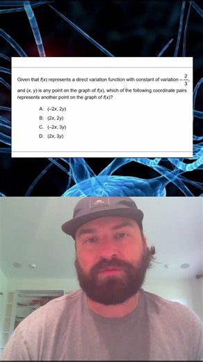 MTEL question: direct variation #math #tutor #MTEL #STEM #praxis