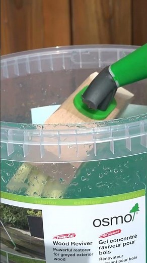 How do you make old wood look new again? 👉 Osmo Wood Reviver Power Gel