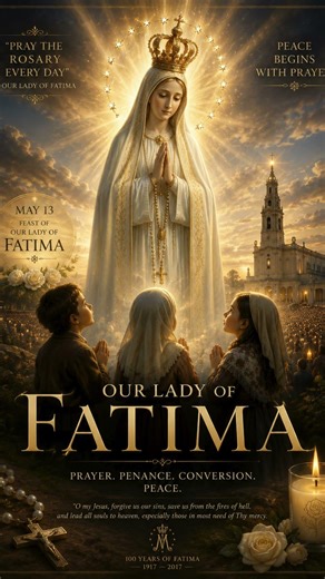 OUR LADY OF FATIMA #holymother #feast