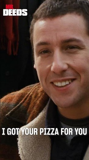 Mr. Deeds: Deeds Gives Crazy Eyes His Pizza (ADAM SANDLER HD MOVIE #SHORTS)