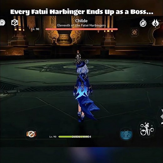 Every fatui harbinger end's up as a Boss Except capitano #genshinimpact #genshin