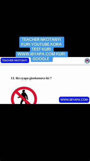 Kurikira Nkotanyi Driving School mu Kigali