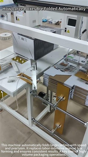 How Large Boxes Are Folded Automatically