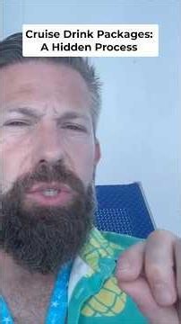 Don't Buy a Cruise Drink Package BEFORE Watching This!