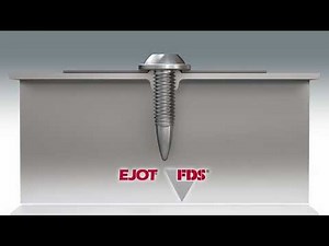 EJOT FDS with clearance hole - Product Animation
