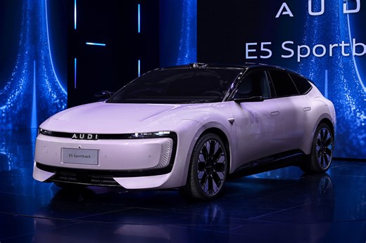 The Audi that's not an Audi... AUDI E5 Sportback brings sports car pace and 478 miles of range | Autocar