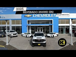 Choose Adventure in a 2025 Silverado 2500 HD ZR2: Walkaround Video