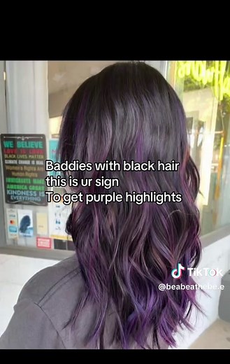 Purple Highlights for Black Hair Girls: A Must-Try Guide