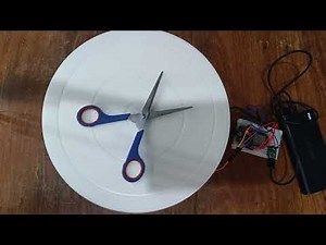 AUTOMATED ROTATING CAKE TURNTABLE