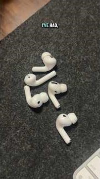 AirPod Pro threes are amazing #airpodspro3 ￼